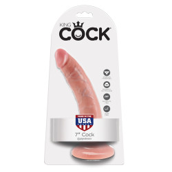 King Cock Gode King Cock 18 x 4 cm Flesh